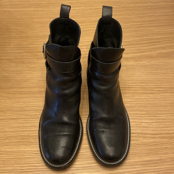 FREDA SALVADOR REISS BUCKLE MOTO BOOT Size 8 1/2 - Picture 4 of 8